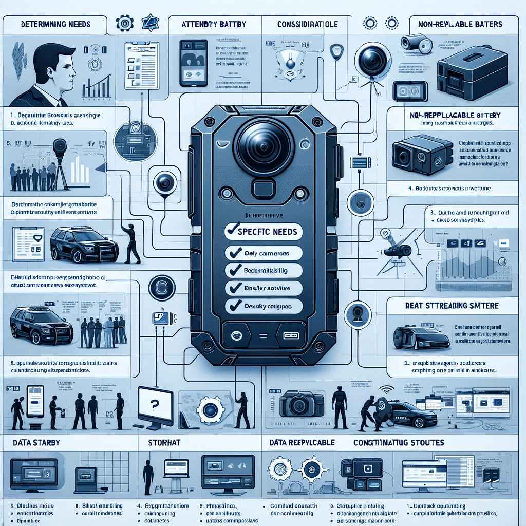 Bodycam : comment choisir le meilleur modèle adapté à ses besoins